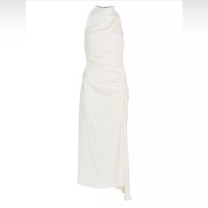 Brand New ALC Satin Silk White Dress